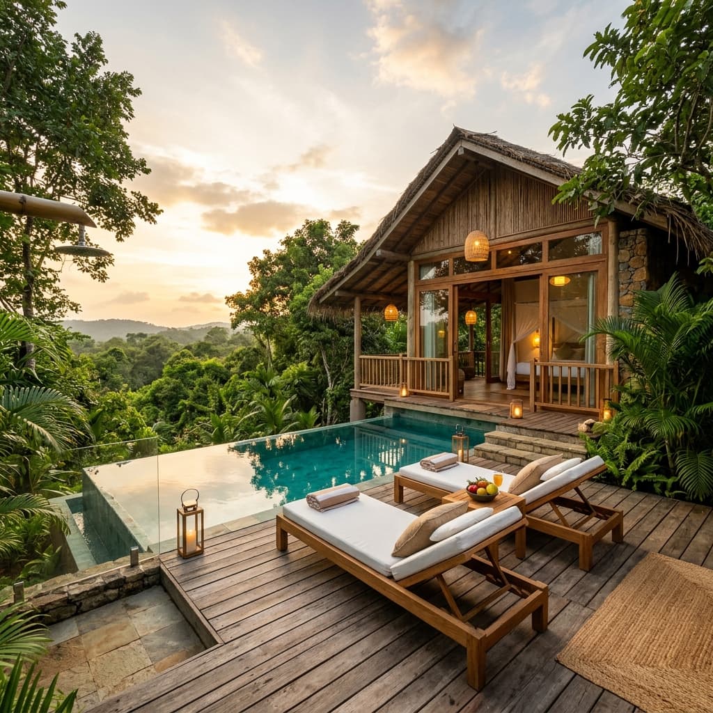 Presidential Villa Infinity Plunge Pool